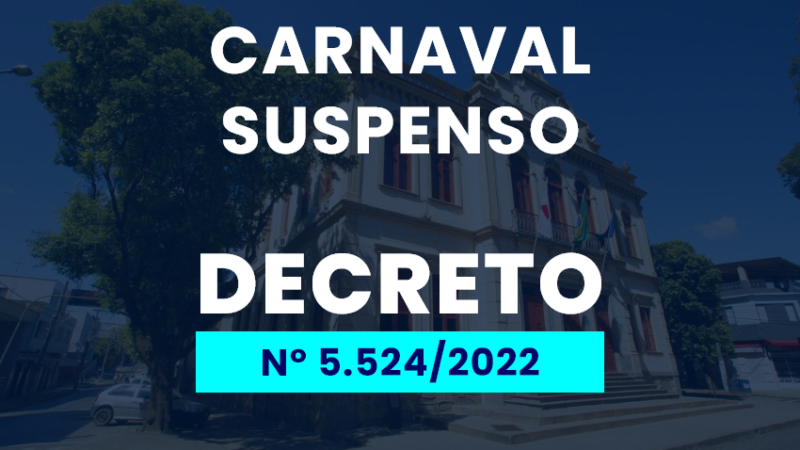Suspensão do carnaval em Cataguases