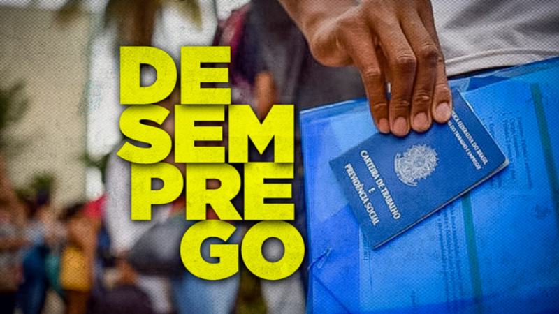 Queda de desemprego não traz alívio