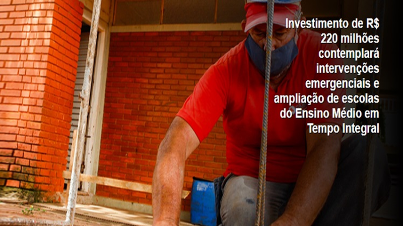 INVESTIMENTOS EM ESCOLAS: Governo de Minas anuncia, no Assembleia Fiscaliza, nova etapa do Mãos à Obra na Escola