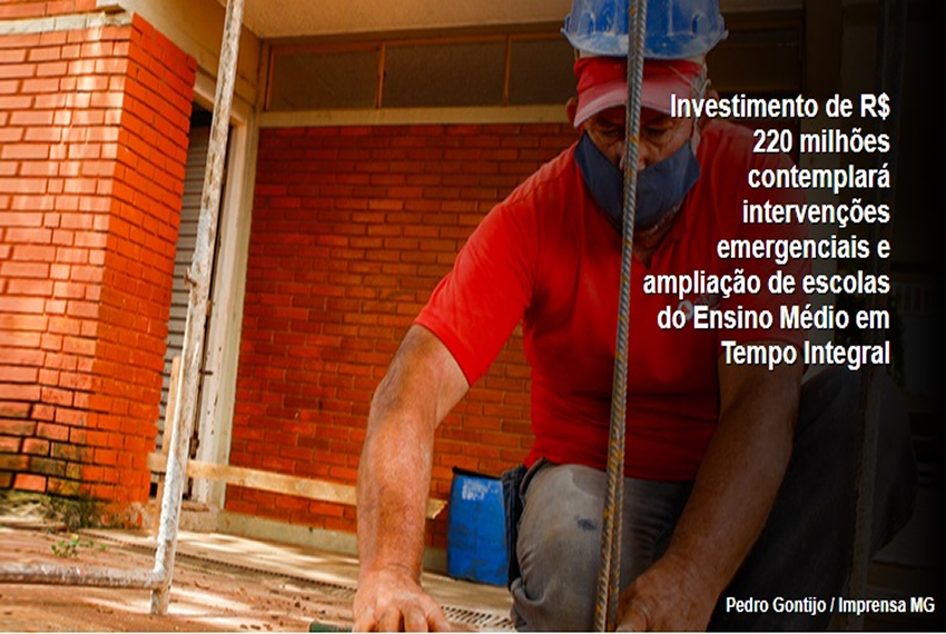 INVESTIMENTOS EM ESCOLAS: Governo de Minas anuncia, no Assembleia Fiscaliza, nova etapa do Mãos à Obra na Escola