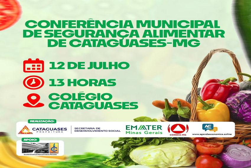 CONVITE: Conferência Municipal de Segurança Alimentar e Nutricional Sustentável