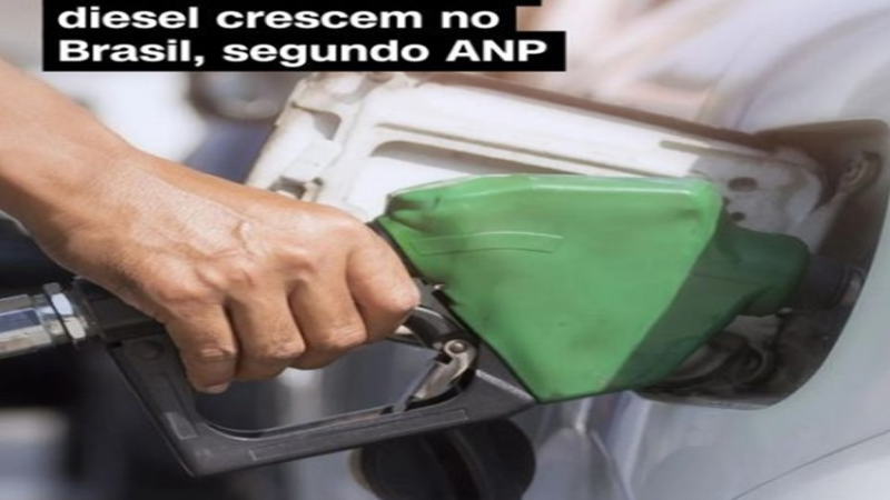 VENDA DE COMBUSTÍVEIS: As vendas de etanol hidratado pelas distribuidoras no Brasil aumentaram 13%