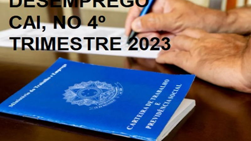 Desemprego cai em apenas dois estados no 4º trimestre de 2023, diz IBGE