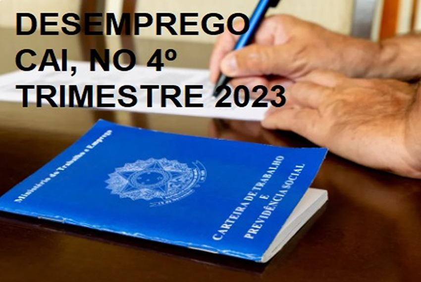 Desemprego cai em apenas dois estados no 4º trimestre de 2023, diz IBGE