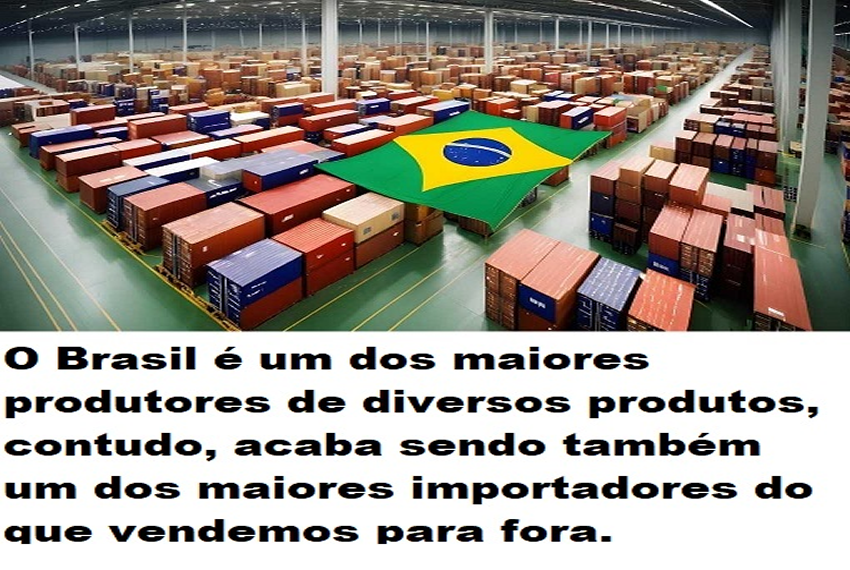 EXPORTAÇÕES: 7 produtos que o Brasil exporta barato para importar mais caro.