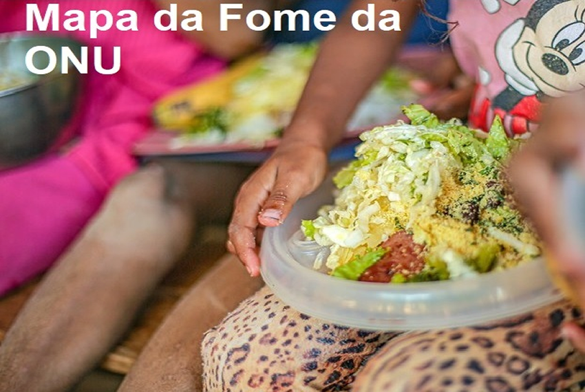 COMBATE À FOME: Mapa da Fome da ONU: insegurança alimentar severa cai 85% no Brasil em 2023