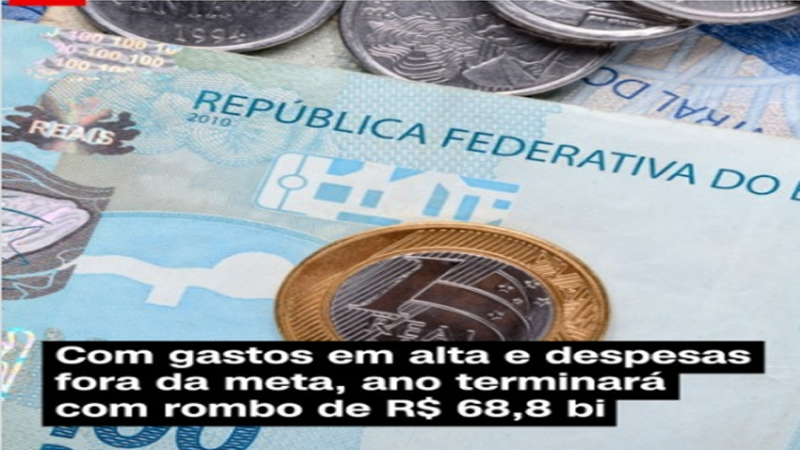 DÉFICIT BILIONÁRIO NA ECONOMIA: A equipe econômica oficialmente não prevê mais entregar resultado zero.