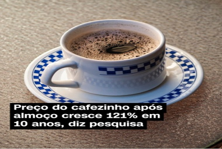 ALTA NO PREÇO DO CAFEZINHO ☕