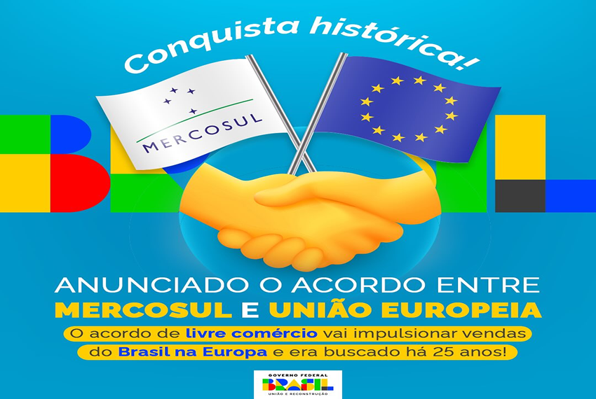 ð§ Conheça mais detalhes do histórico acordo Mercosul-União Europeia, anunciado nesta sexta-feira (6).