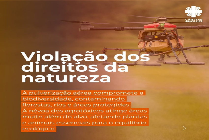 PULVERIZAÇÃO: Isso é muito grave. Confira nessa postagem preparada pela Cáritas Brasileira os riscos da pulverização aérea de agrotóxicos. A pergunta que fica: quem realmente paga o preço?