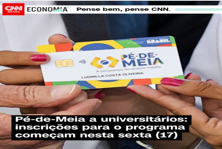 INCENTIVO ESTUDANTIL PARA FORMAÇÃO DE PROFESSORES: O Ministério da Educação (MEC) lança o programa “Pé-de-Meia Licenciatura” nesta terça-feira (14).