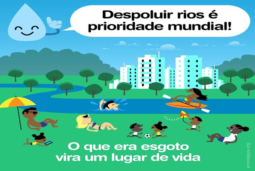 DESPOLUIR: Os rios são veios de vida, mas estão entre os ecossistemas mais ameaçados do planeta.