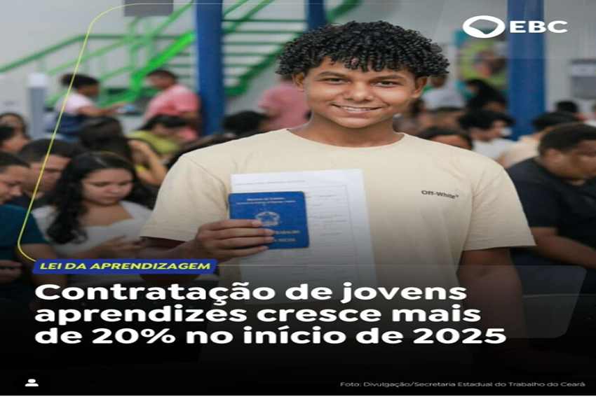 CONTRATAÇÃO: JOVENS NO MERCADO DE TRABALHO | Mais jovens estão no mercado de trabalho, de acordo com os dados do Caged.