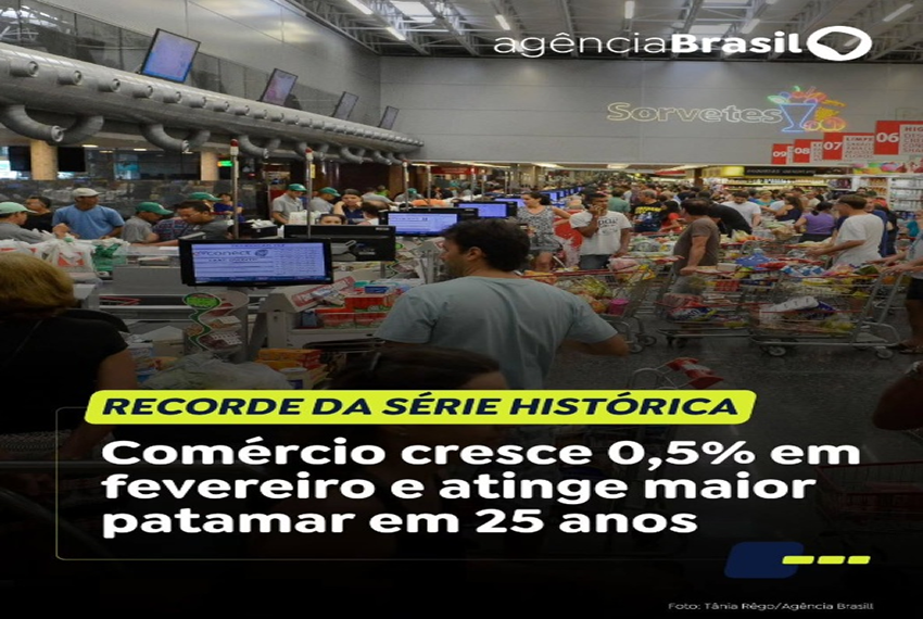 RECORDE DE VENDAS