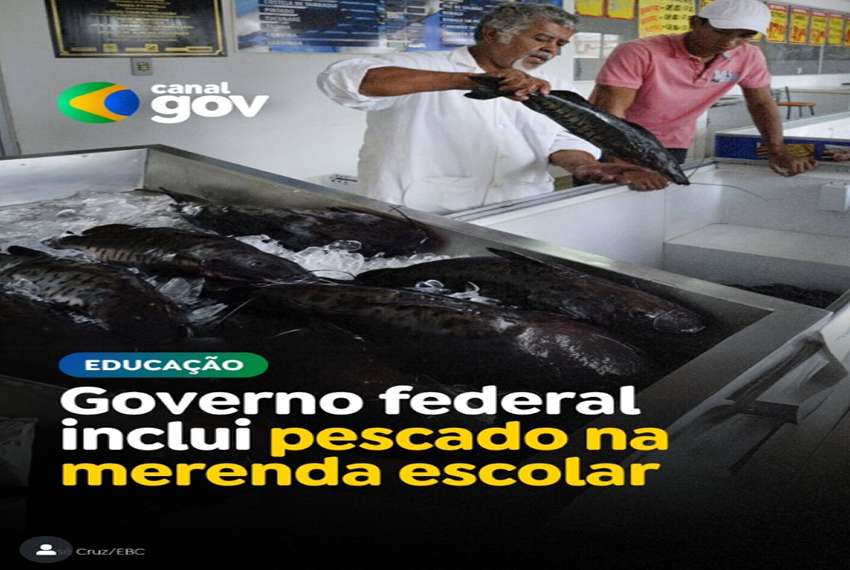 PESCADO NA MERENDA