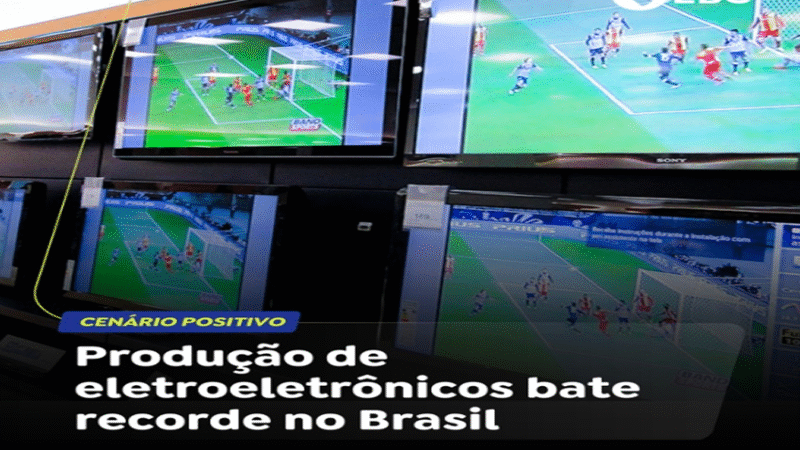 PRODUÇÃO RECORDE