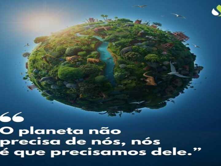 PLANETA: ð O planeta não precisa de nós.