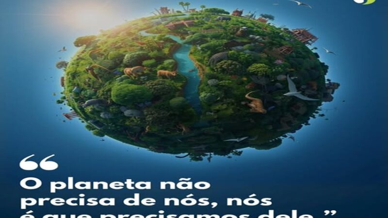 PLANETA: ð O planeta não precisa de nós.