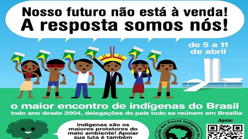 O Acampamento Terra Livre 2026, maior mobilização indígena do Brasil, ocorrerá de 5 a 11 de abril em Brasília.