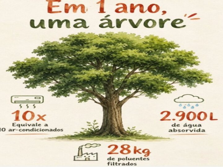 ARVORE: Antes de existir o ar-condicionado, já existiam as árvores. ð³
