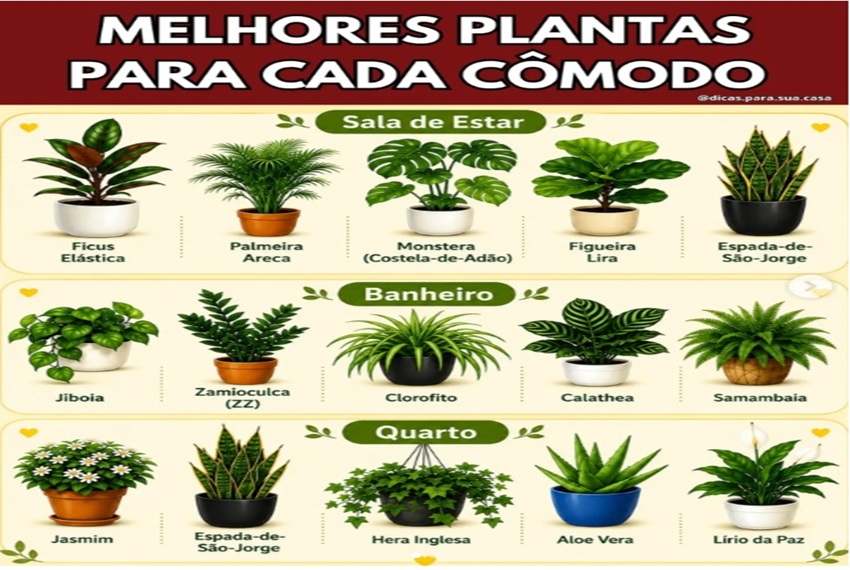 PLANTAS: Transforme sua casa em um ambiente mais leve, bonito e cheio de vida com as plantas certas em cada espaço.