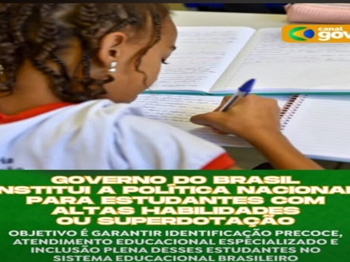 ESTUDANTES COM ALTAS HABILIDADES OU SUPERDOTAÇÃO