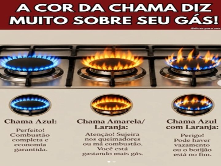 A COR DA CHAMA