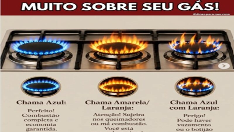 A COR DA CHAMA